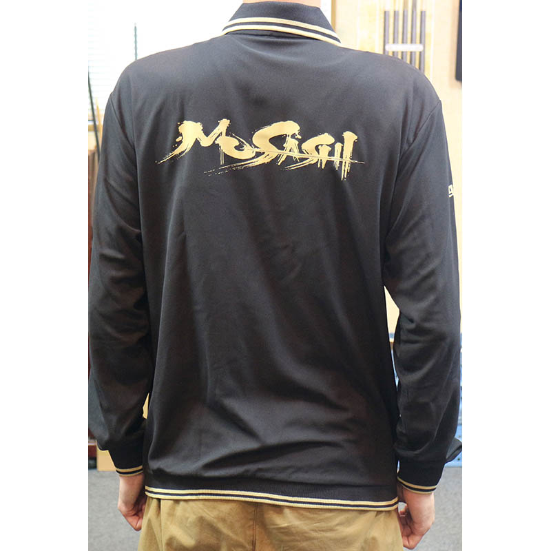 アダムジャパン・Musashi　ポロシャツ・ブラック、長袖