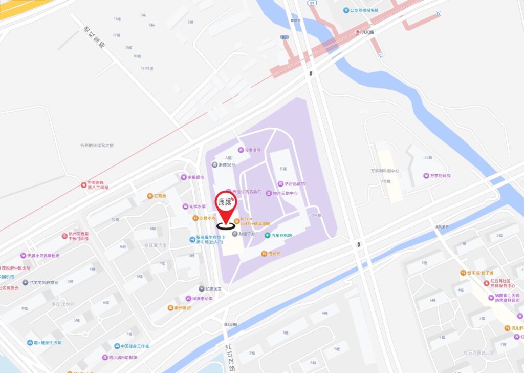 Zhejiang Kangxi Shengshi Sports Equipment Co. Ltd.map